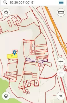 Участок в Рязанская область, Спасский район, Собчаковское с/пос, с. ...