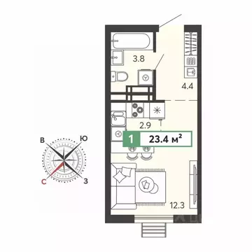Студия Пензенская область, Пензенский район, Засечный сельсовет, с. ...