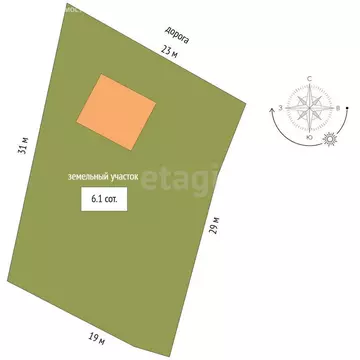 Дом в Орёл, СНТ Успех (36.4 м)