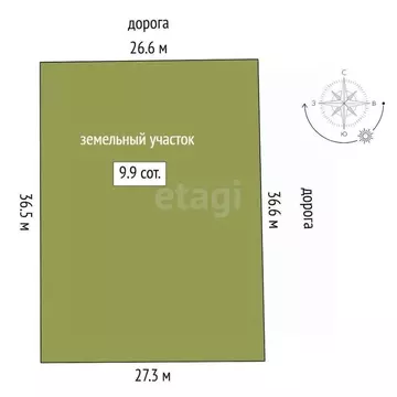 Участок в Тюменская область, Тюменский муниципальный округ, Боровский ...