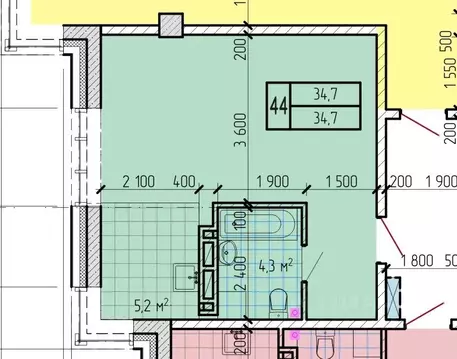 Студия Приморский край, Находка  (34.7 м)