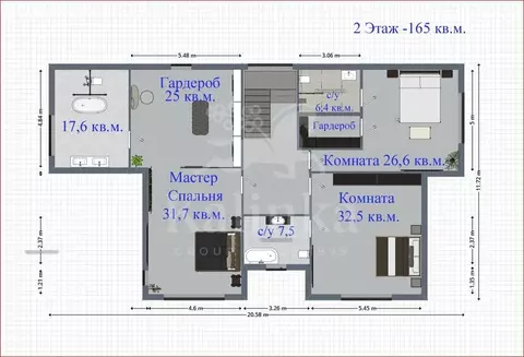 Дом в Москва, НАО, Филимонковский район, деревня Каменка, Ольховая ...