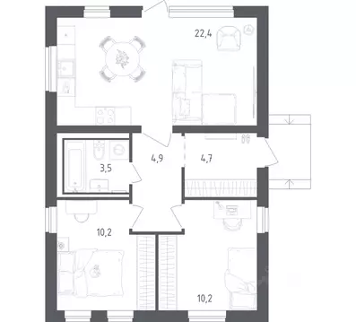 Дом в Московская область, Пушкинский городской округ, с. Семеновское  ...