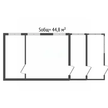 Дом в Брянская область, Брянск Коммунальная ул. (45 м)