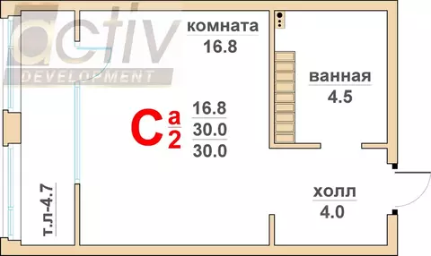 1-к кв. Свердловская область, Верхняя Пышма Гранд Успенский жилой ...