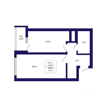 1-к кв. Башкортостан, Уфа Затон-Восточный жилрайон, Паруса жилой ...