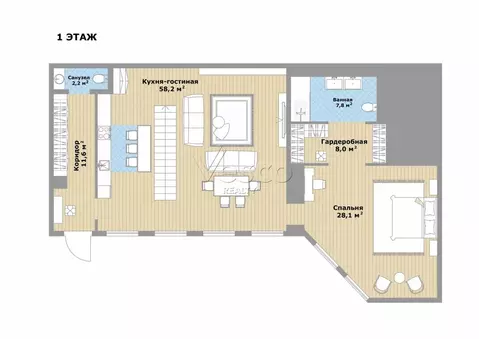 4-комнатная квартира: Москва, улица Солянка, 7 (252.4 м)