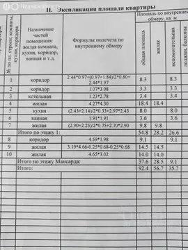 4-комнатная квартира: Ставрополь, улица Дзержинского, 35 (92.4 м)