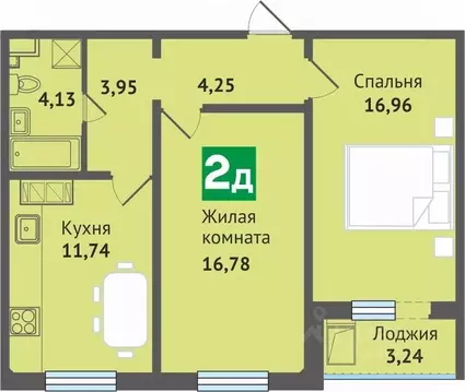 3-к кв. Марий Эл, Медведево городское поселение, Медведево пгт ул. ...