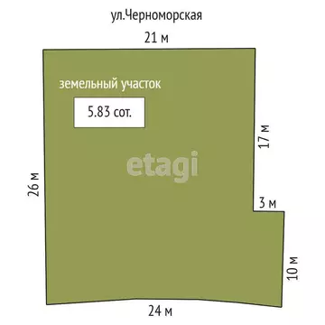 Дом в станица Благовещенская, Черноморская улица (300 м)