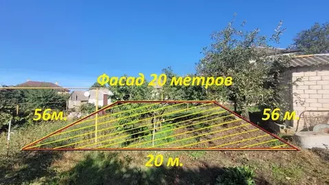 Участок в Краснодарский край, Анапа муниципальный округ, с. Супсех ...