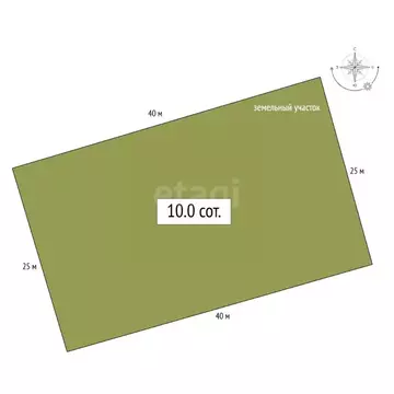 Участок в Алтай, Майминский район, Поселок филиал ул. Мира, 17 (10.0 ...