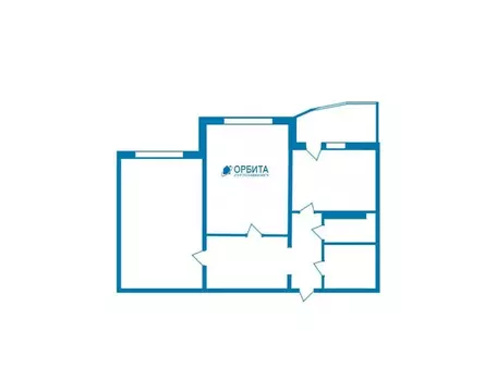 2-комнатная квартира: Тюмень, Широтная улица, 190к3 (62.3 м)