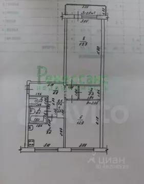 2-к кв. Брянская область, Брянск Полесская ул., 13 (51.0 м)