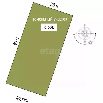 Участок в Башкортостан, Стерлитамакский район, Казадаевский сельсовет, ...