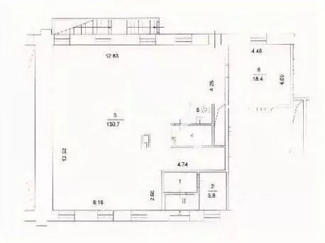 Помещение свободного назначения в Москва Кривоколенный пер., 5С4 (165 ...