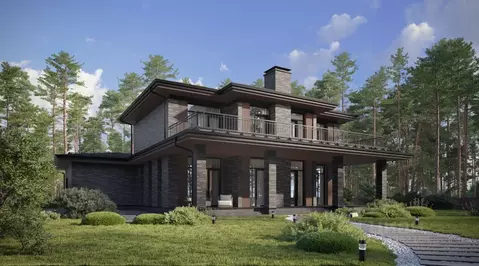 Дом в Московская область, Волоколамский муниципальный округ, Зиккурат ...