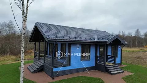 Дом в Ленинградская область, Выборгский район, Полянское с/пос, ...