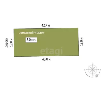 Участок в Ростовская область, Родионово-Несветайский район, ...