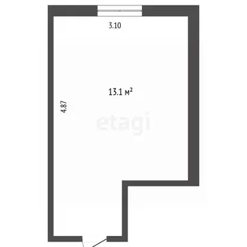Комната Башкортостан, Стерлитамак ул. Гоголя, 145 (13.1 м)