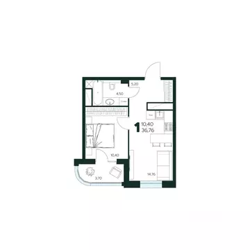 1-к кв. Московская область, Химки Сходня мкр, Первомайская ул., ...