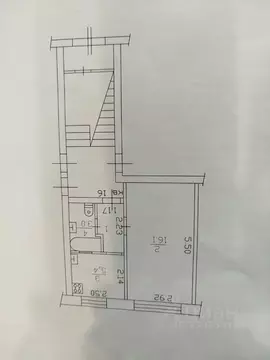 1-к кв. Ленинградская область, Всеволожск ул. Победы, 8 (27.0 м)