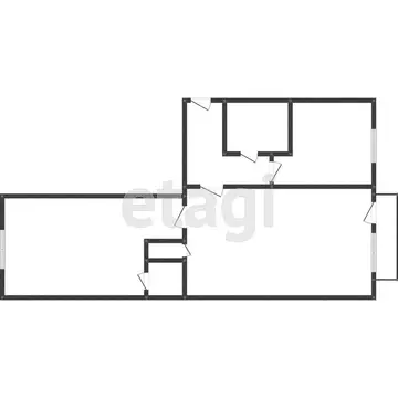 2-комнатная квартира: Нижний Тагил, Ленинградский проспект, 98 (43.4 ...
