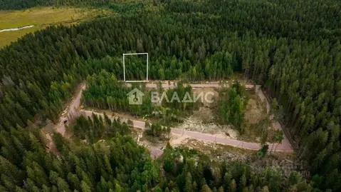Участок в Ленинградская область, Выборгский район, Рощино пгт проезд ...