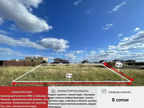 Участок в Крым, Симферопольский район, Трудовское с/пос, пос. Айкаван ...