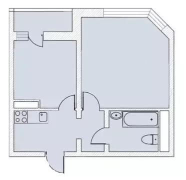 Продается 2-комнатная квартира