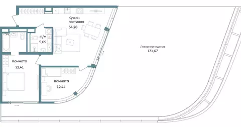 2-к кв. Крым, Саки ул. Морская (205.89 м)
