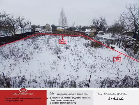 Участок в Брянская область, Брянский район, Снежское с/пос, пос. ...