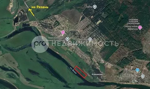 Участок в Рязанская область, Рязанский муниципальный округ, с. ...