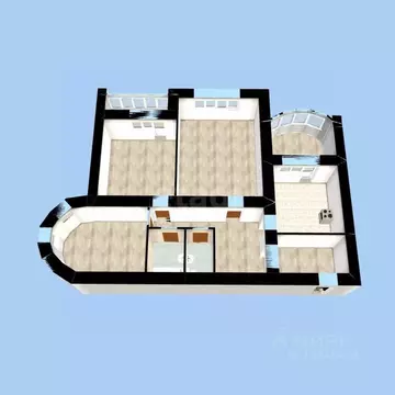 3-к кв. Башкортостан, Уфа ул. Георгия Мушникова, 7/3 (96.5 м)