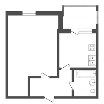 1-к кв. Тюменская область, Тюмень ул. Шишкова, 11а (34.6 м)