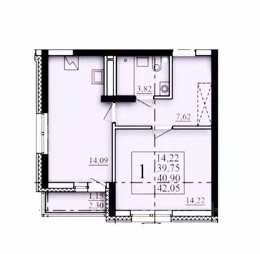 1-к кв. Башкортостан, Уфа Затон-Восточный жилрайон, Паруса жилой ...