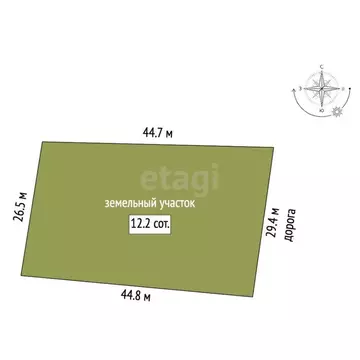 Участок в Костромская область, Костромской район, Чернопенское с/пос, ...