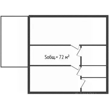 Дом в Брянская область, Клинцы Ущерпская ул. (72 м)