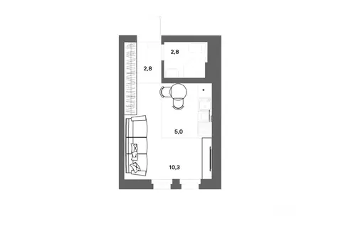 Студия Ленинградская область, Всеволожский район, д. Новое Девяткино ...