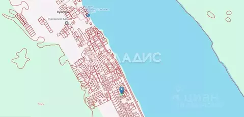 Участок в Карелия, Прионежский район, Заозерское с/пос, д. Суйсарь  ...