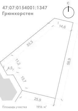 Участок в Ленинградская область, Всеволожский район, Лесколовское ...