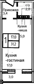 Студия Москва, Москва, Троицк  (28.2 м)