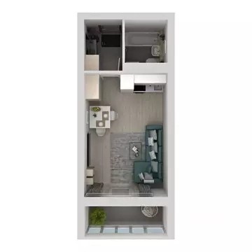 Студия Самарская область, Самара Южное ш., 13 (29.4 м)