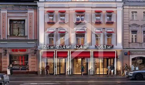 Помещение свободного назначения в Москва Большой Сухаревский пер., ...