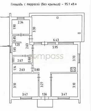 Дом в Тюменский муниципальный округ, Переваловское муниципальное ...