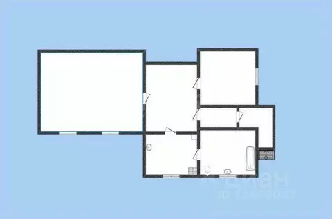 1-к кв. Костромская область, Нерехта ул. Фролова, 8 (34.6 м)