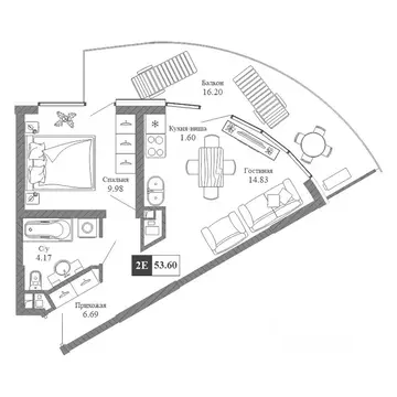 2-к кв. Крым, Алушта Профессорский Уголок мкр, Крымская Резиденция ...