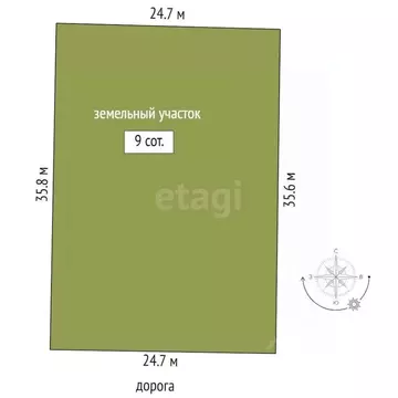 Участок в Тюменская область, Нижнетавдинский муниципальный округ, ...