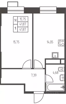 1-к кв. Московская область, Ивантеевка Пушкинский городской округ,  ...
