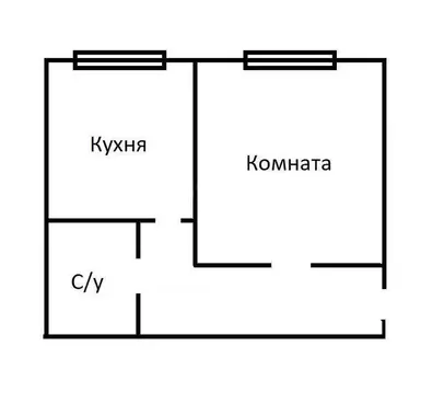 1-комнатная квартира: Тула, улица Новосёлов, 4к3 (33.2 м)